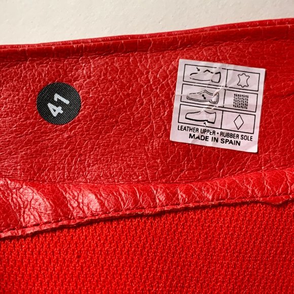 Rare - Rizzo Boots - Red GoGo Mod Girl on Cellphone - EU41 - Picture 15 of 16